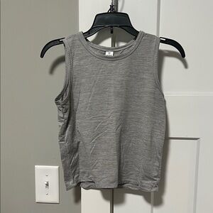 90 Degree By Reflex Girls Gray Tank Top